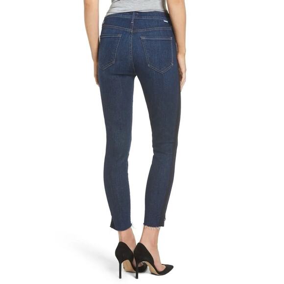 Mother The Stunner Zip Ankle Step Fray Jeans Women’s 24 - Picture 13 of 14